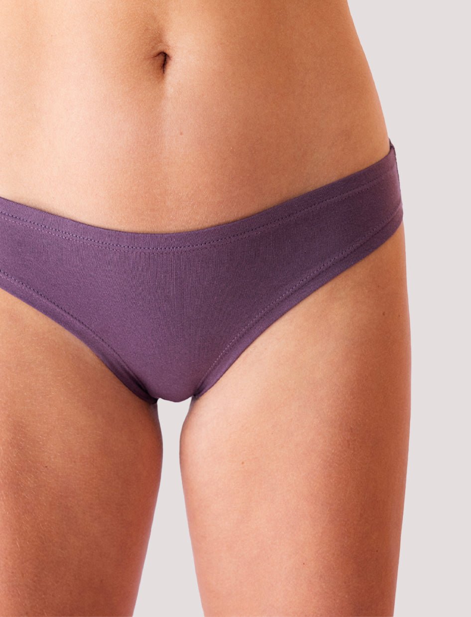 Calzon Algodon Mujer - Bikini Malva - Ria Underwear