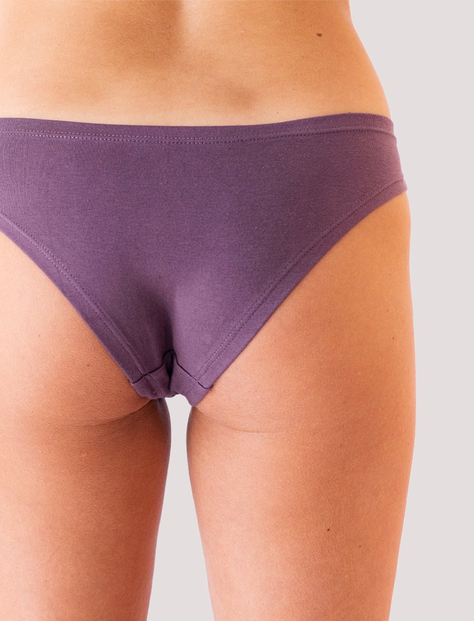 Calzon Algodon Mujer - Bikini Malva - Ria Underwear