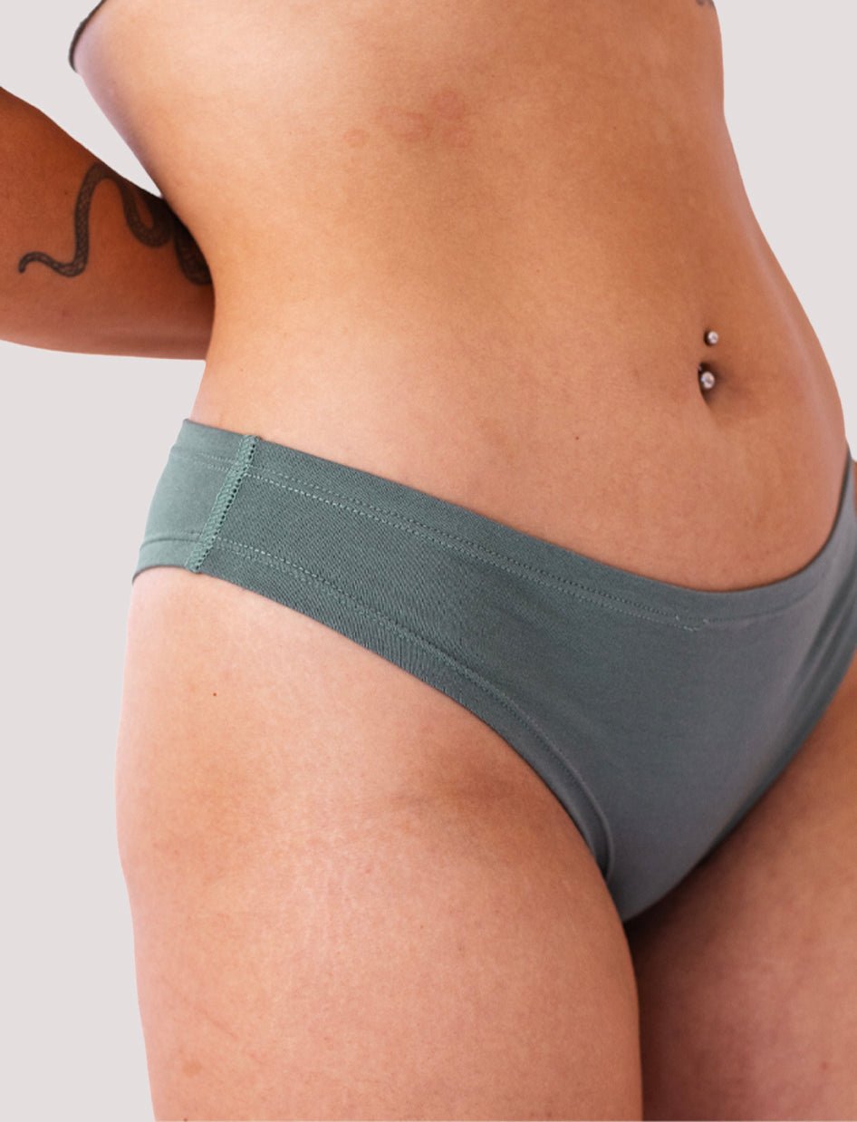 Calzon Bikini Verde - Ria Underwear