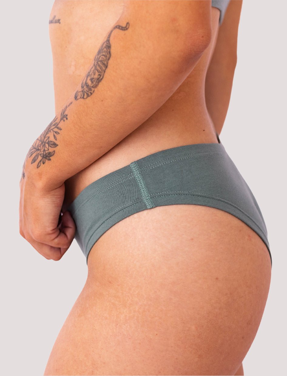 Calzon Bikini Verde - Ria Underwear
