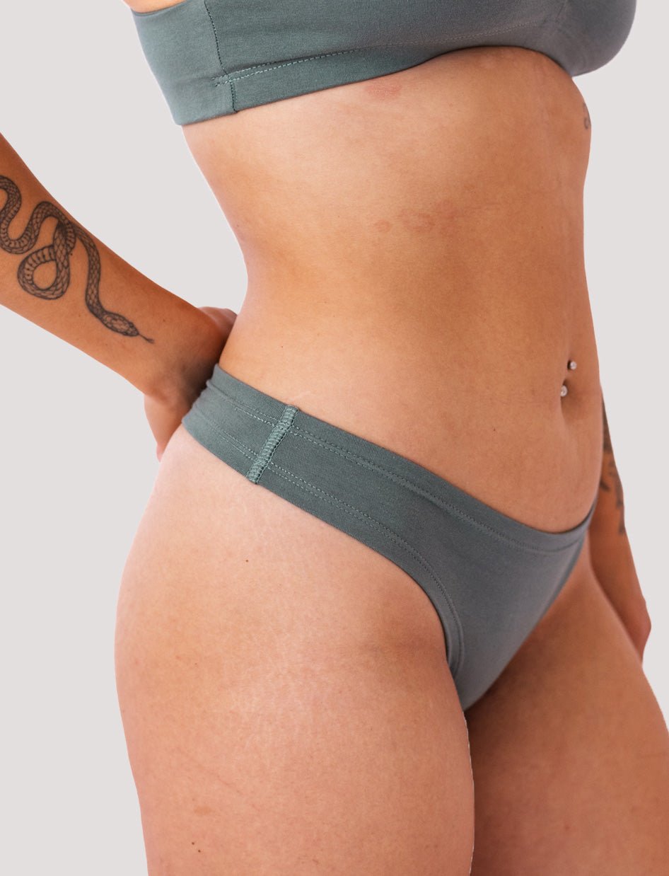 Calzon Tanga Verde - Ria Underwear