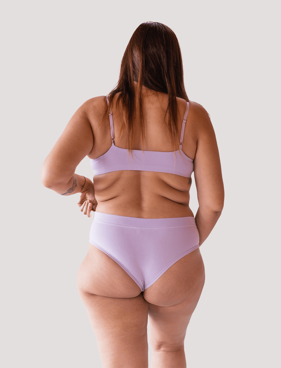 Peto Algodón - Escote recto Lila - Ria Underwear