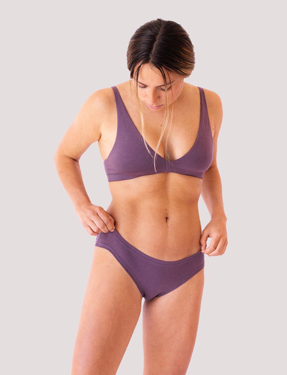 Peto en V Malva - Ria Underwear
