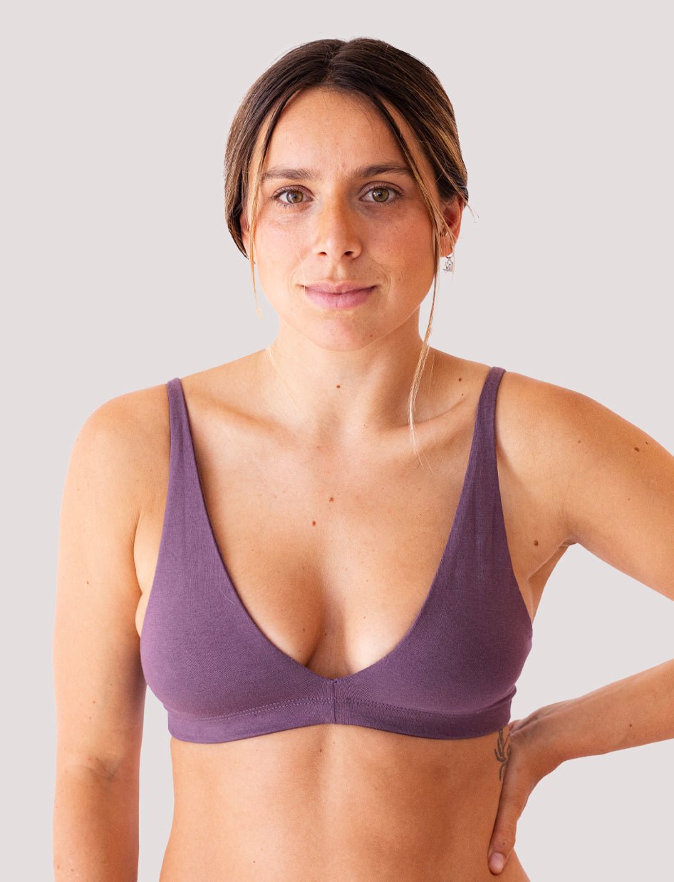Peto en V Malva - Ria Underwear