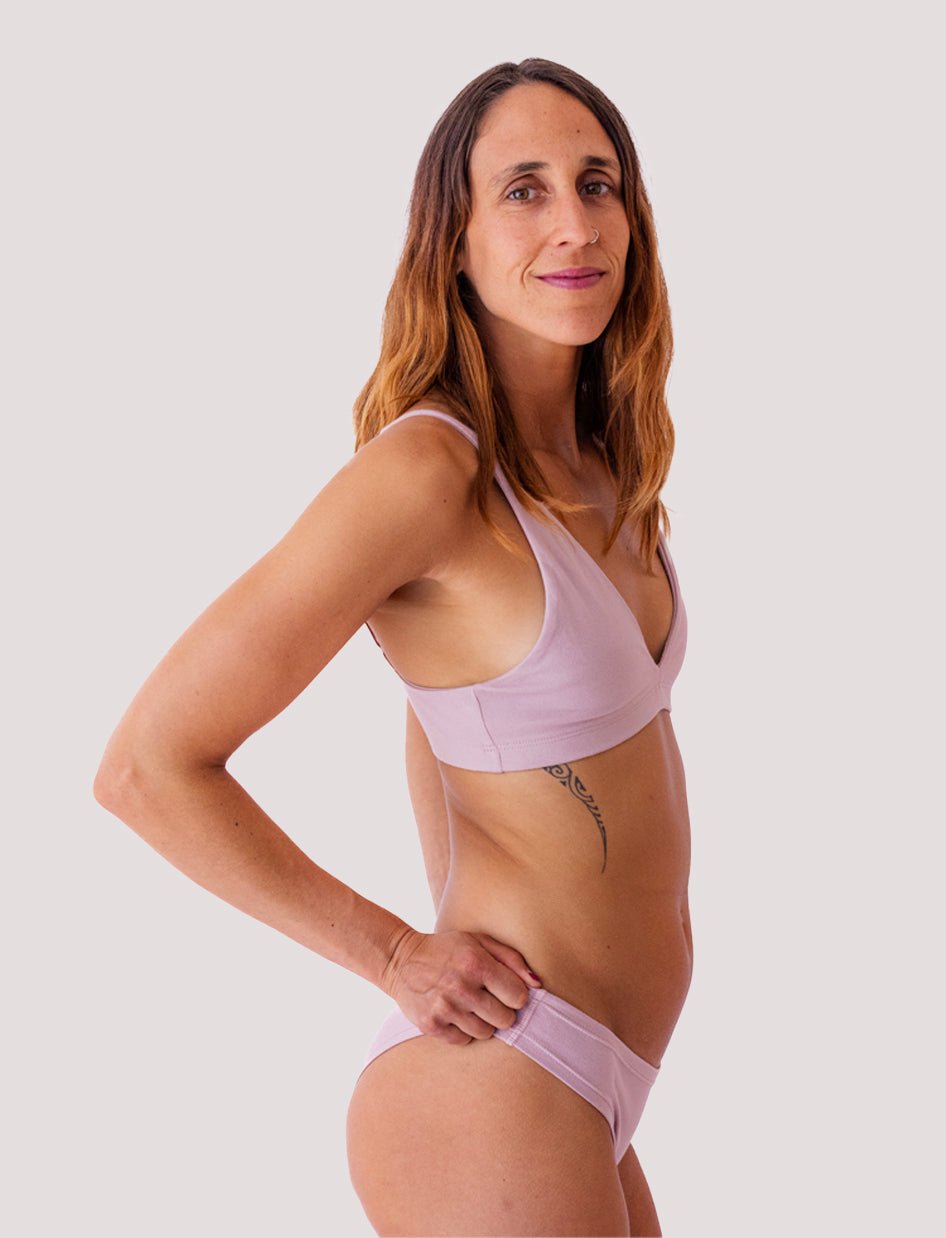 Peto en V Rosa - Ria Underwear