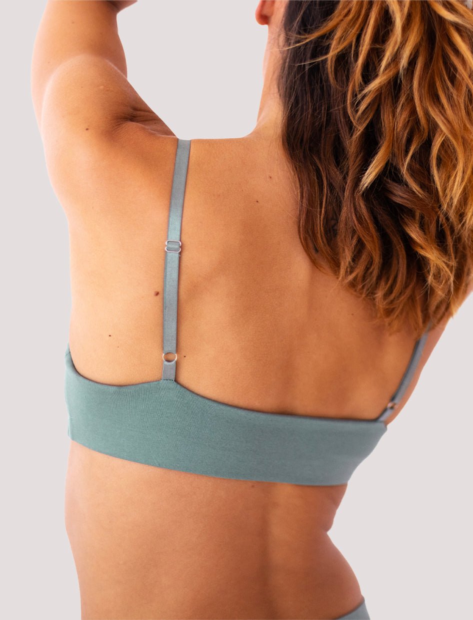 Peto Recto Verde - Ria Underwear