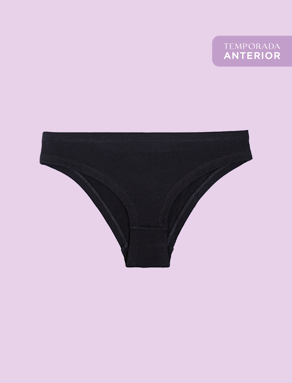 Calzón Algodón - Bikini Negro