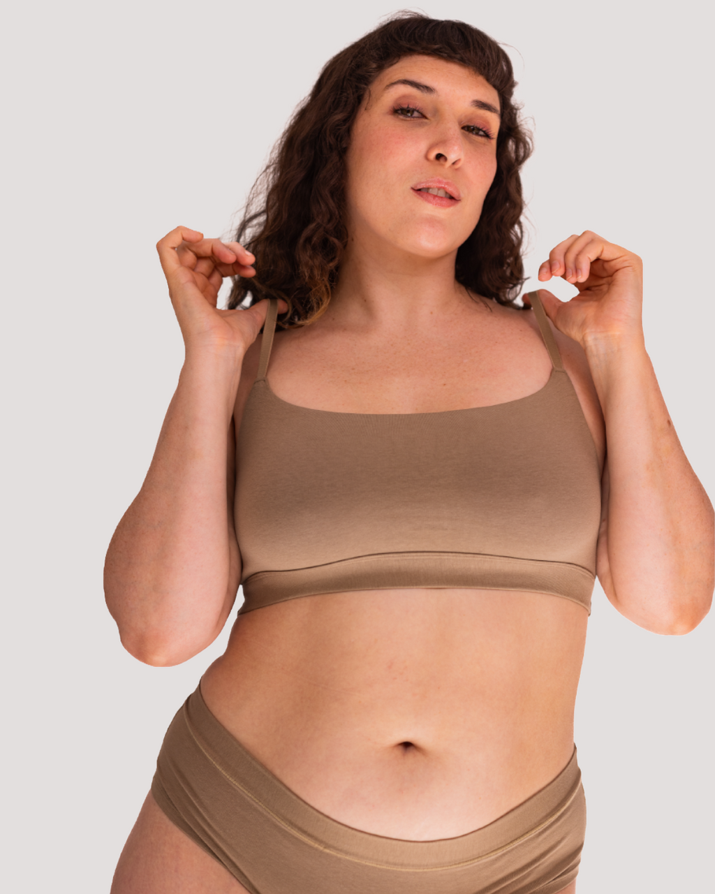 SET ESENCIALES RIA TAUPE -  Algodón Orgánico