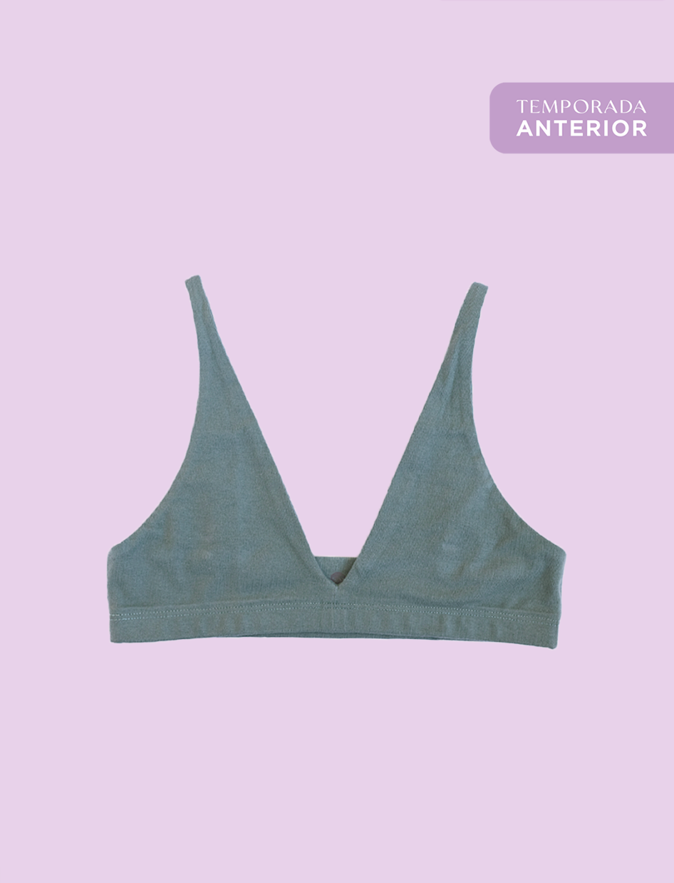 Peto Algodón - Escote en V Verde