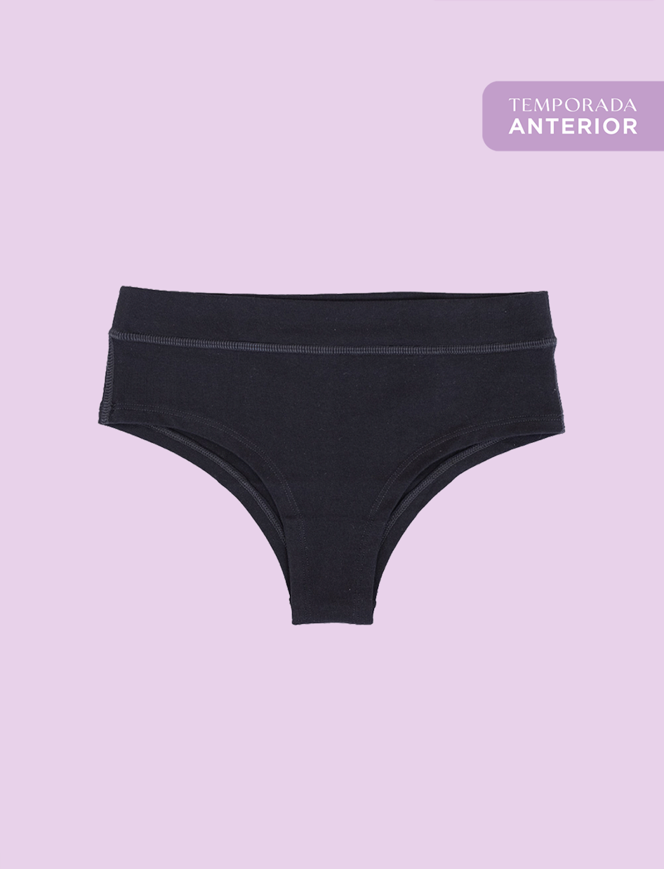 Calzón Algodón - Short Negro