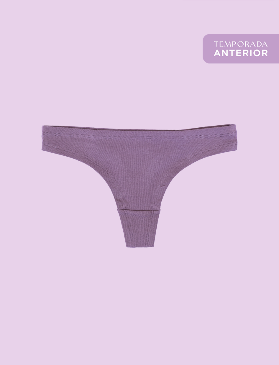 Calzón Algodón - Tanga Malva