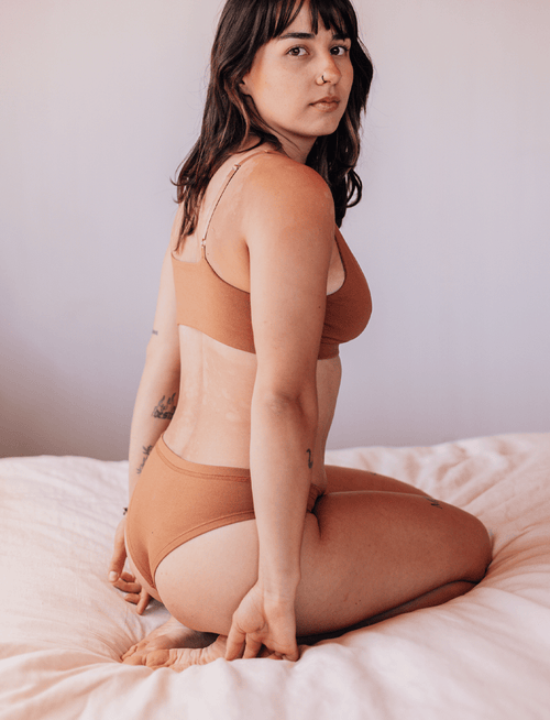Calzón Algodón - Bikini Camel - Ria Underwear