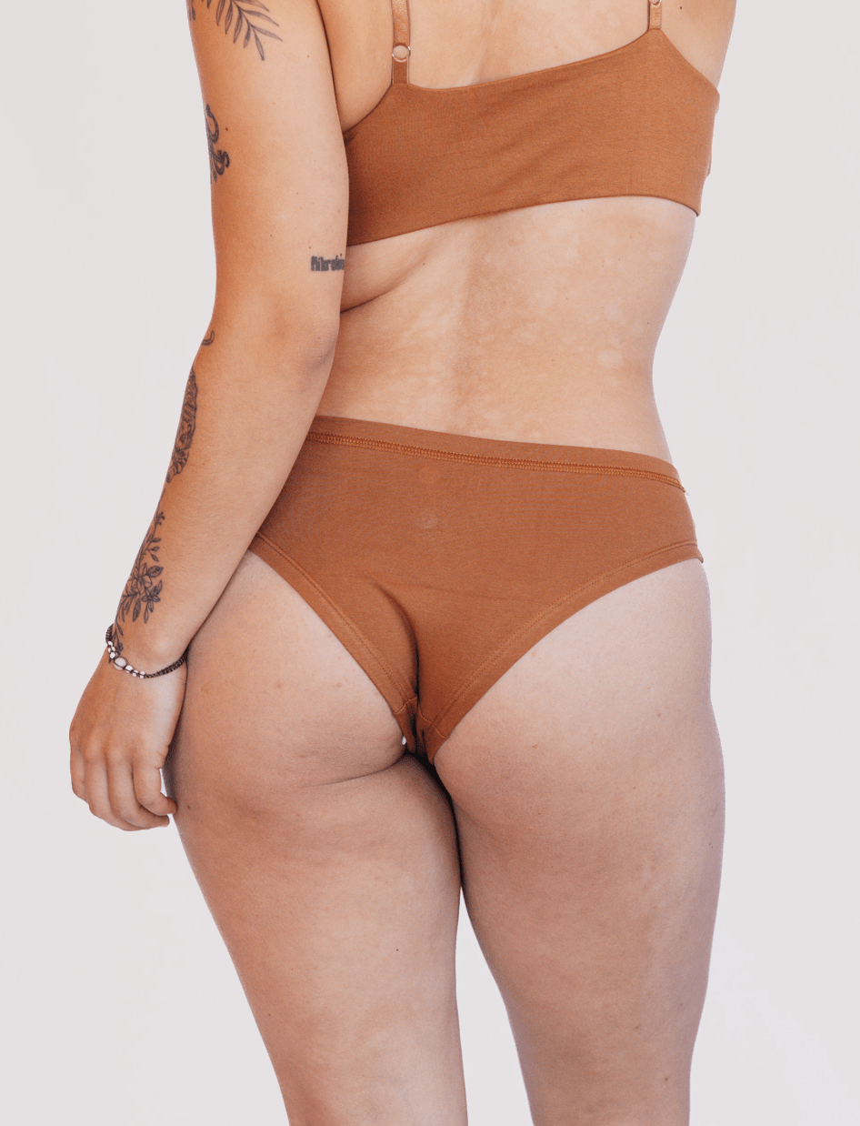 Calzón Algodón - Bikini Camel - Ria Underwear