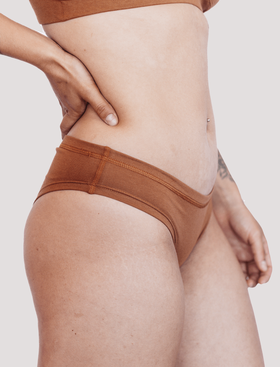 Calzón Algodón - Bikini Camel - Ria Underwear
