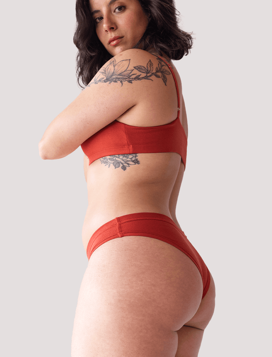 Calzón Algodón - Bikini Ladrillo - Ria Underwear