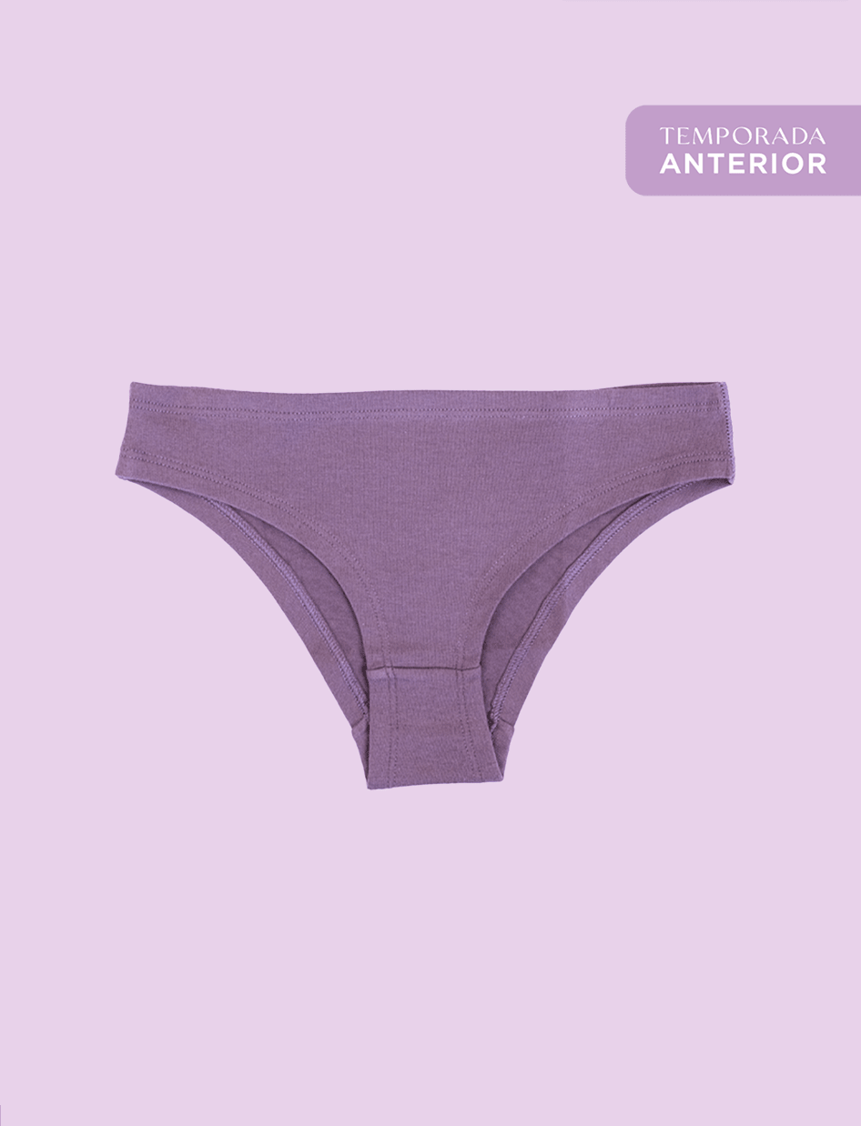 Calzón Algodón - Bikini Malva - Ria Underwear