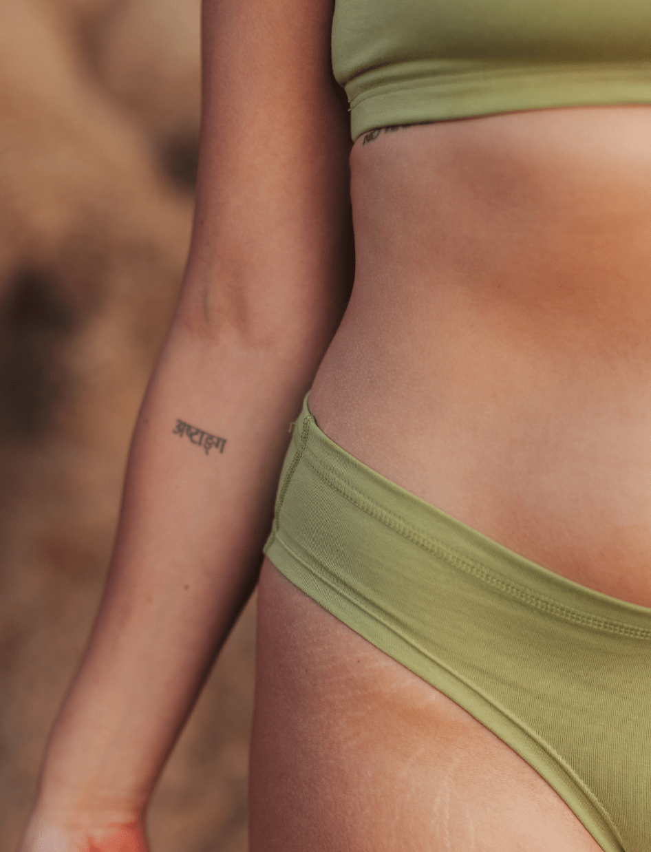 Calzón Algodón - Bikini Pistacho - Ria Underwear