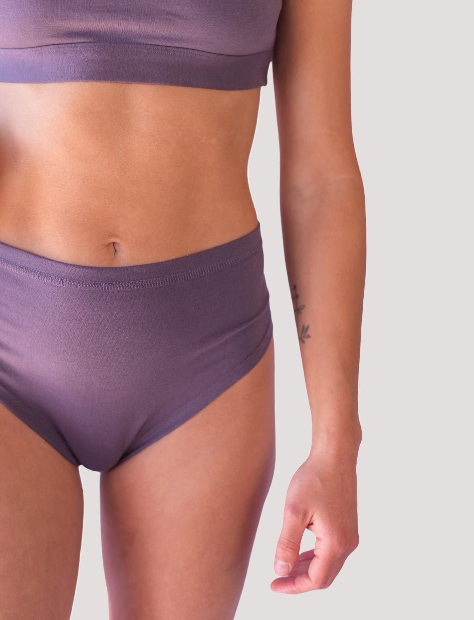 Calzón Algodón - Culotte Malva - Ria Underwear