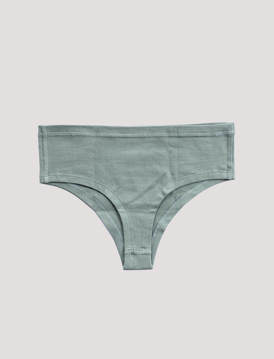 Calzón Algodón - Culotte Verde - Ria Underwear