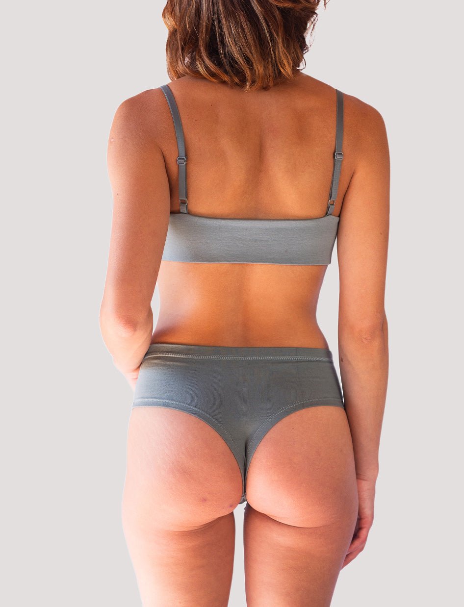 Calzón Algodón - Culotte Verde - Ria Underwear