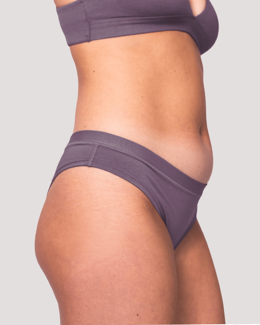 Calzón Algodón Orgánico - Bikini Malva - Ria Underwear