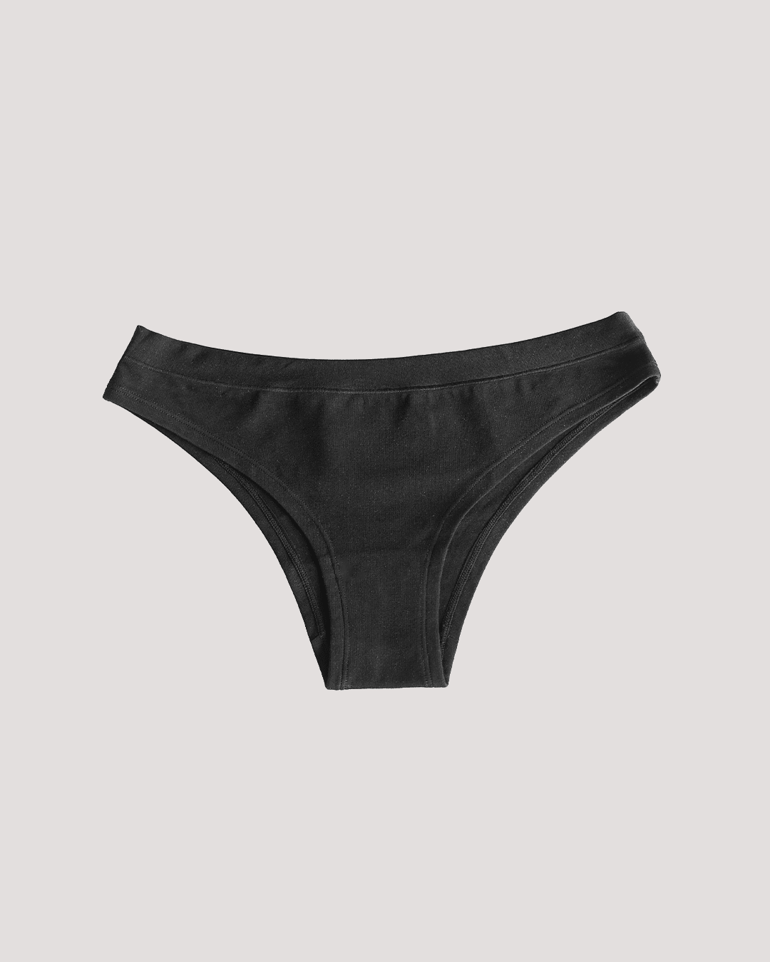 Calzón Algodón Orgánico - Bikini Negro - Ria Underwear