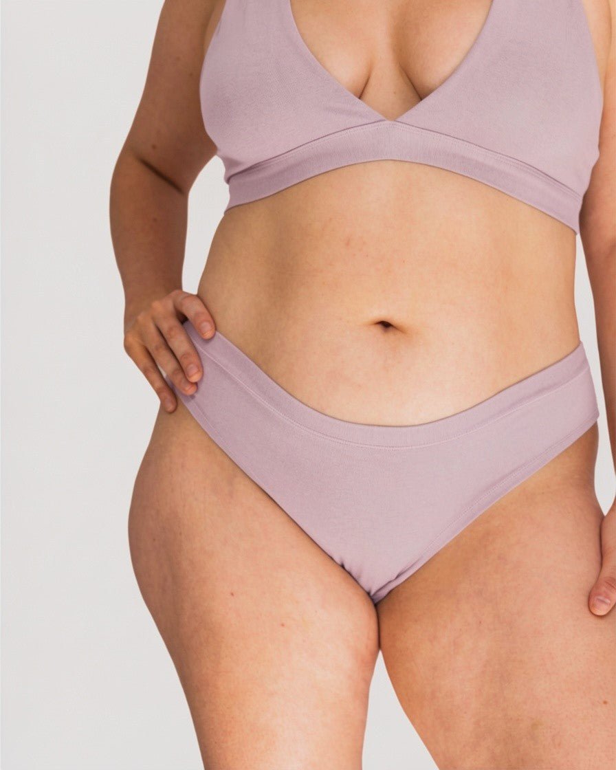 Calzón Algodón Orgánico - Bikini Rosa - Ria Underwear