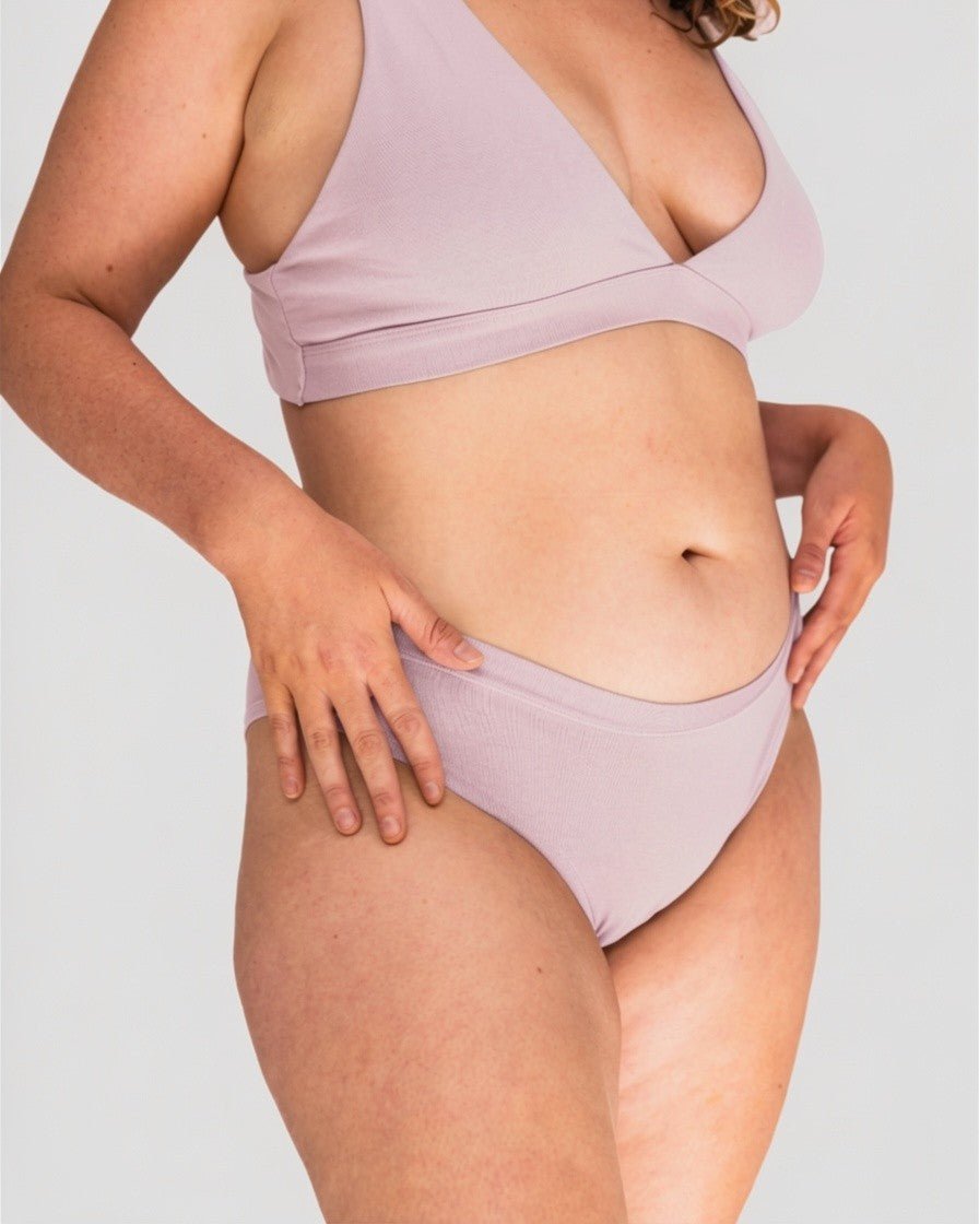 Calzón Algodón Orgánico - Bikini Rosa - Ria Underwear