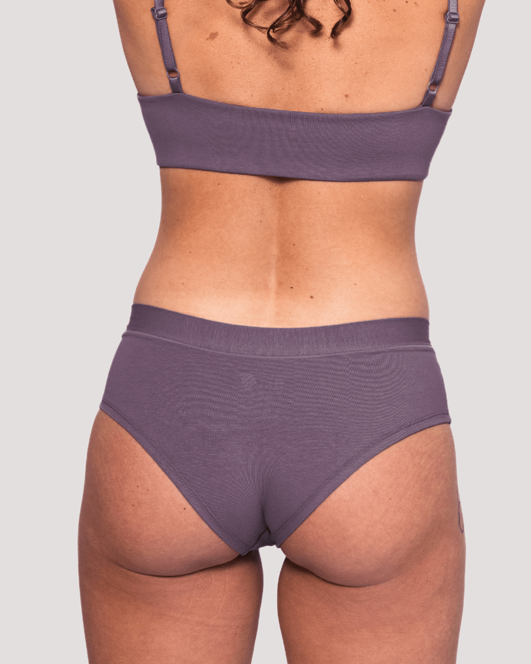 Calzón Algodón Orgánico - Short Malva - Ria Underwear