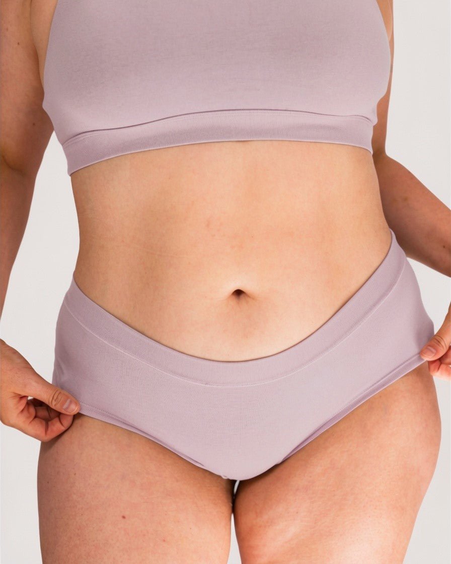 Calzón Algodón Orgánico - Short Rosa - Ria Underwear