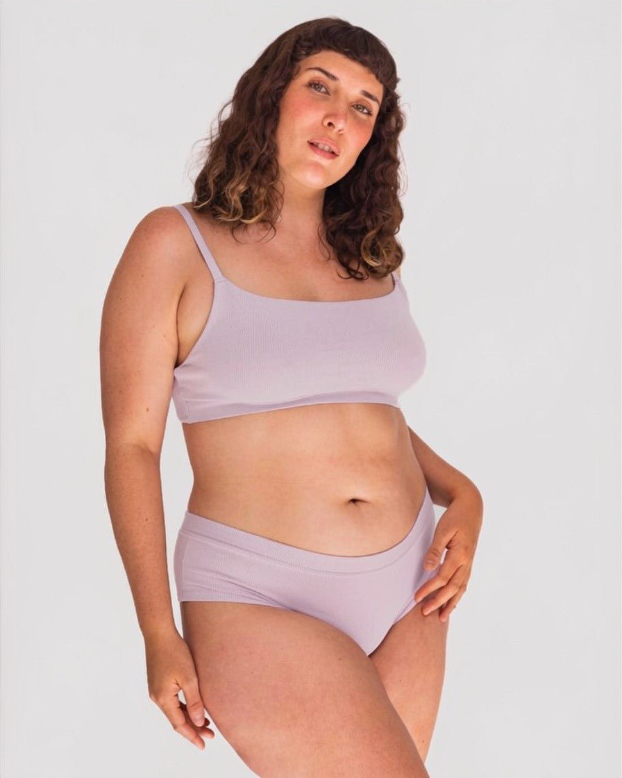 Calzón Algodón Orgánico - Short Rosa - Ria Underwear