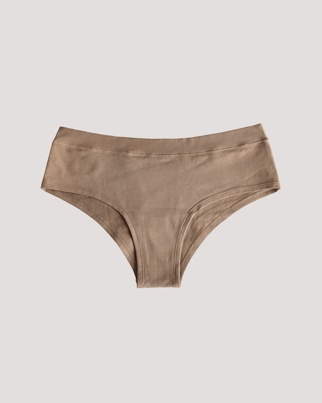 Calzón Algodón Orgánico - Short Taupe - Ria Underwear