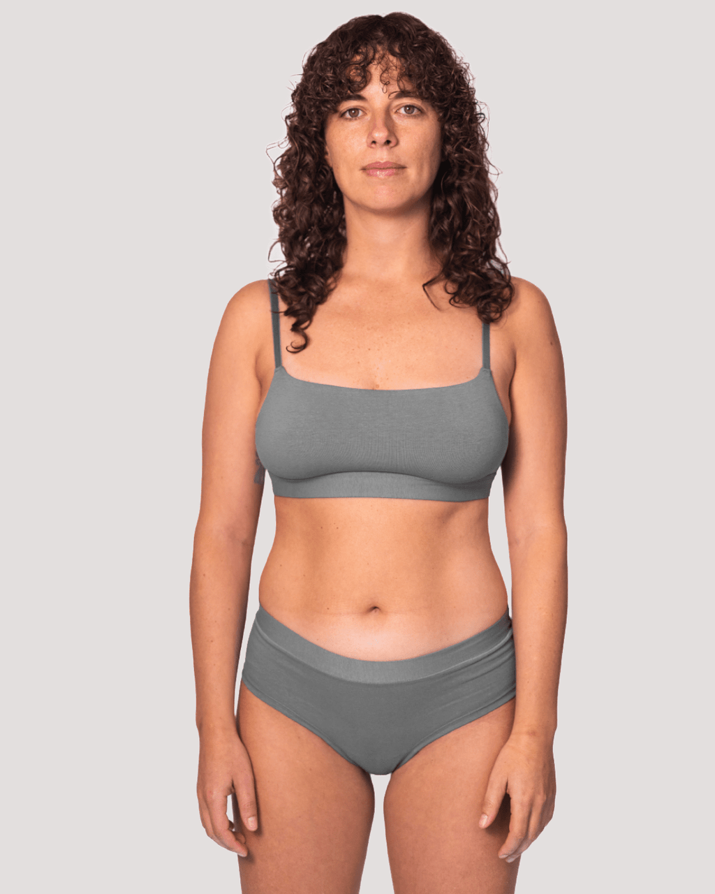 Calzón Algodón Orgánico - Short Verde - Ria Underwear