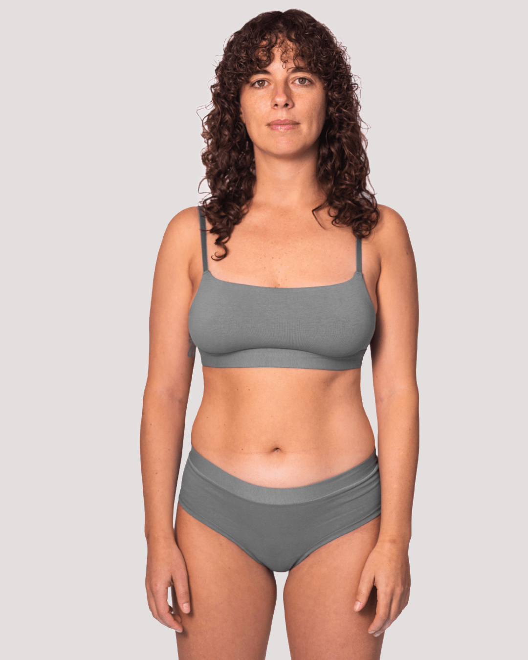 Calzón Algodón Orgánico - Short Verde - Ria Underwear