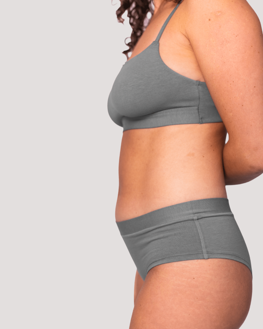 Calzón Algodón Orgánico - Short Verde - Ria Underwear