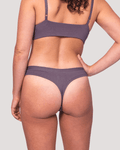 Calzón Algodón Orgánico - Tanga Malva - Ria Underwear