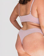 Calzón Algodón Orgánico - Tanga Rosa - Ria Underwear