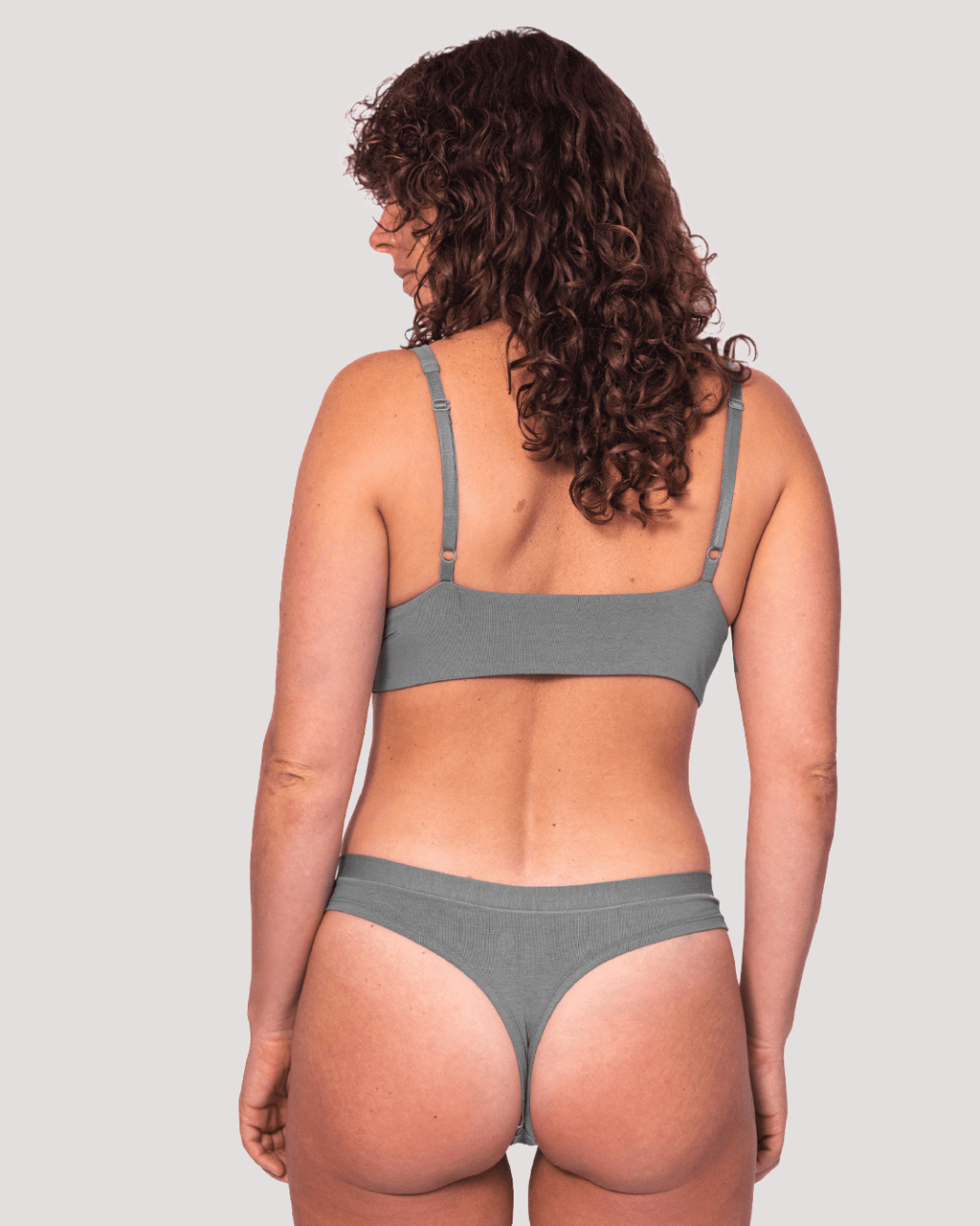 Calzón Algodón Orgánico - Tanga Verde - Ria Underwear