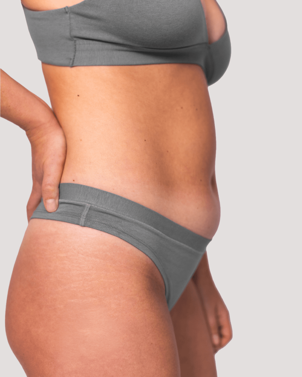 Calzón Algodón Orgánico - Tanga Verde - Ria Underwear