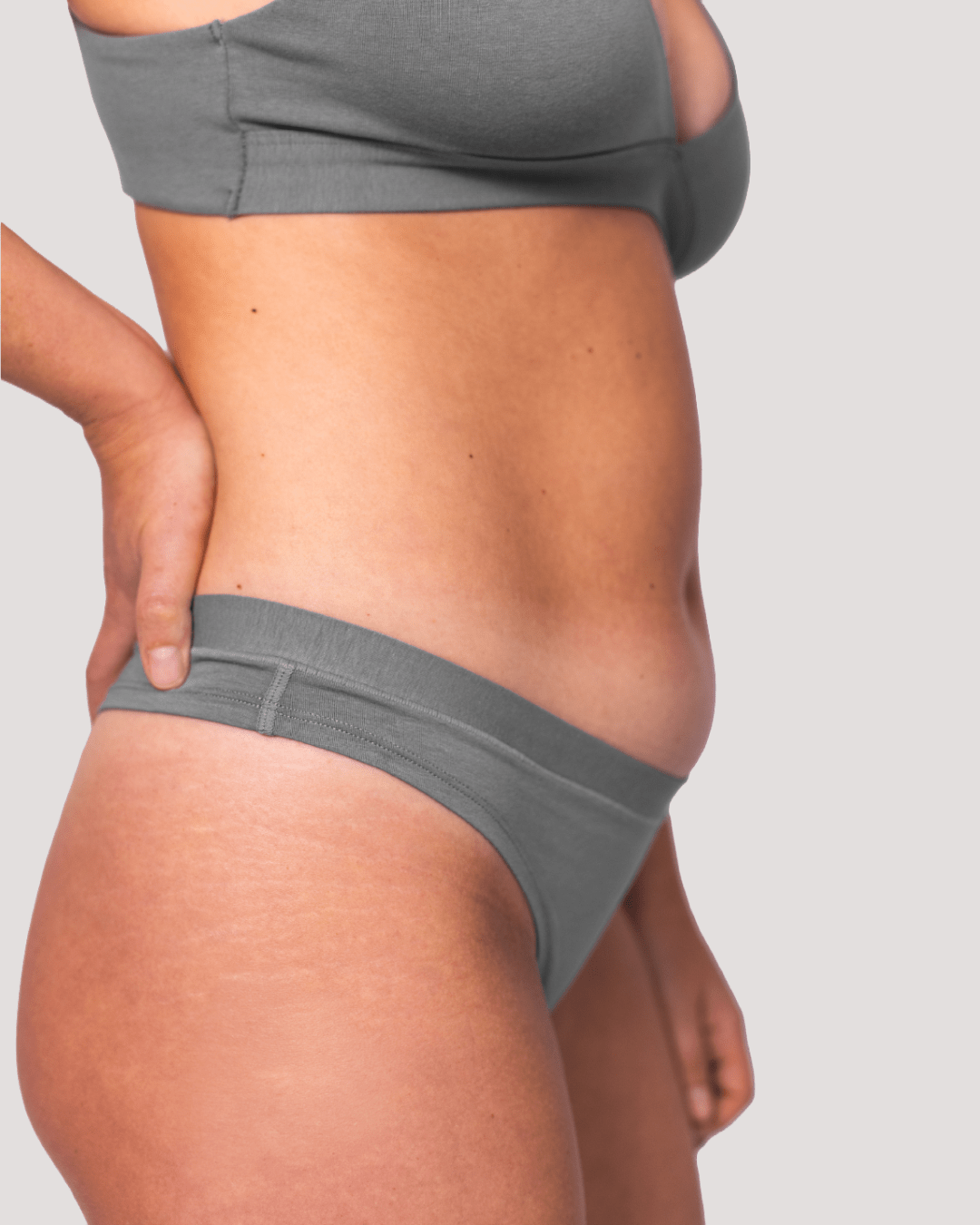 Calzón Algodón Orgánico - Tanga Verde - Ria Underwear