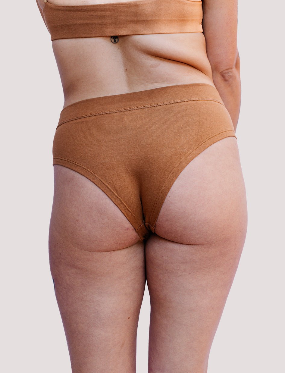 Calzón Algodón - Short Camel - Ria Underwear