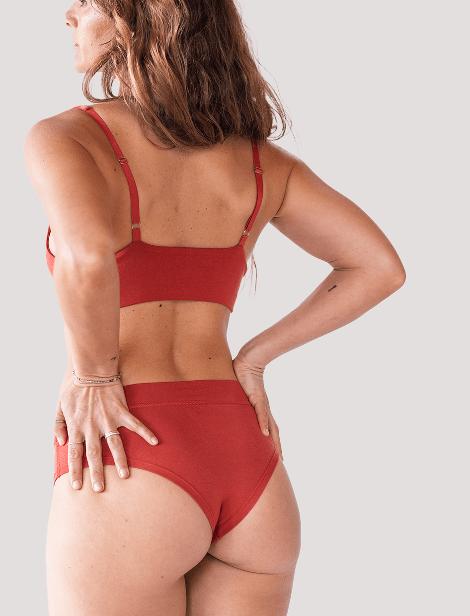 Calzón Algodón - Short Ladrillo - Ria Underwear