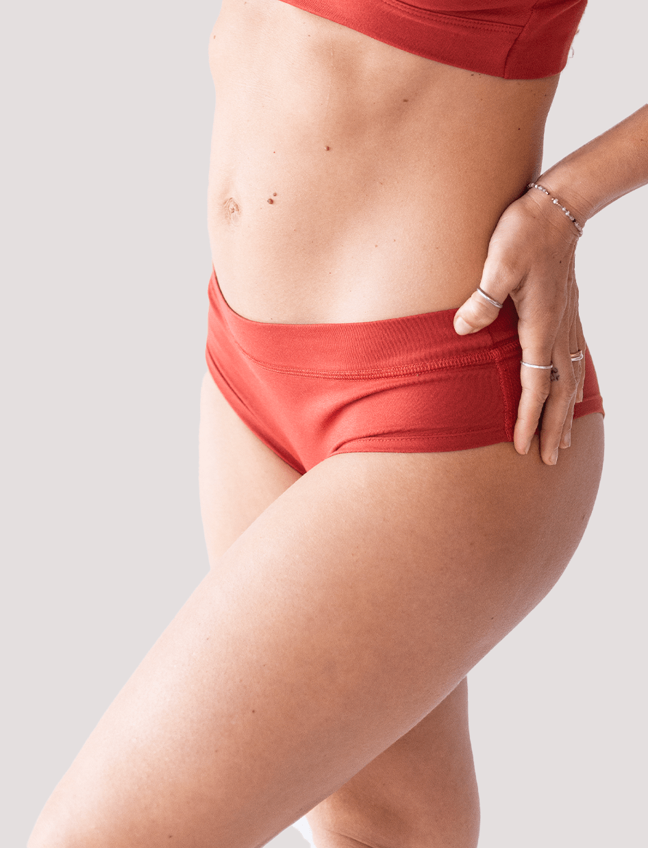 Calzón Algodón - Short Ladrillo - Ria Underwear