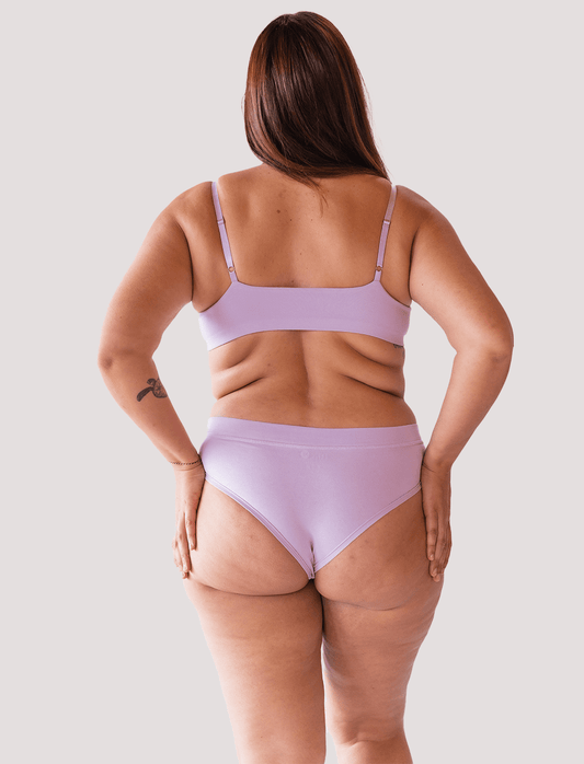 Calzón Algodón - Short Lila - Ria Underwear