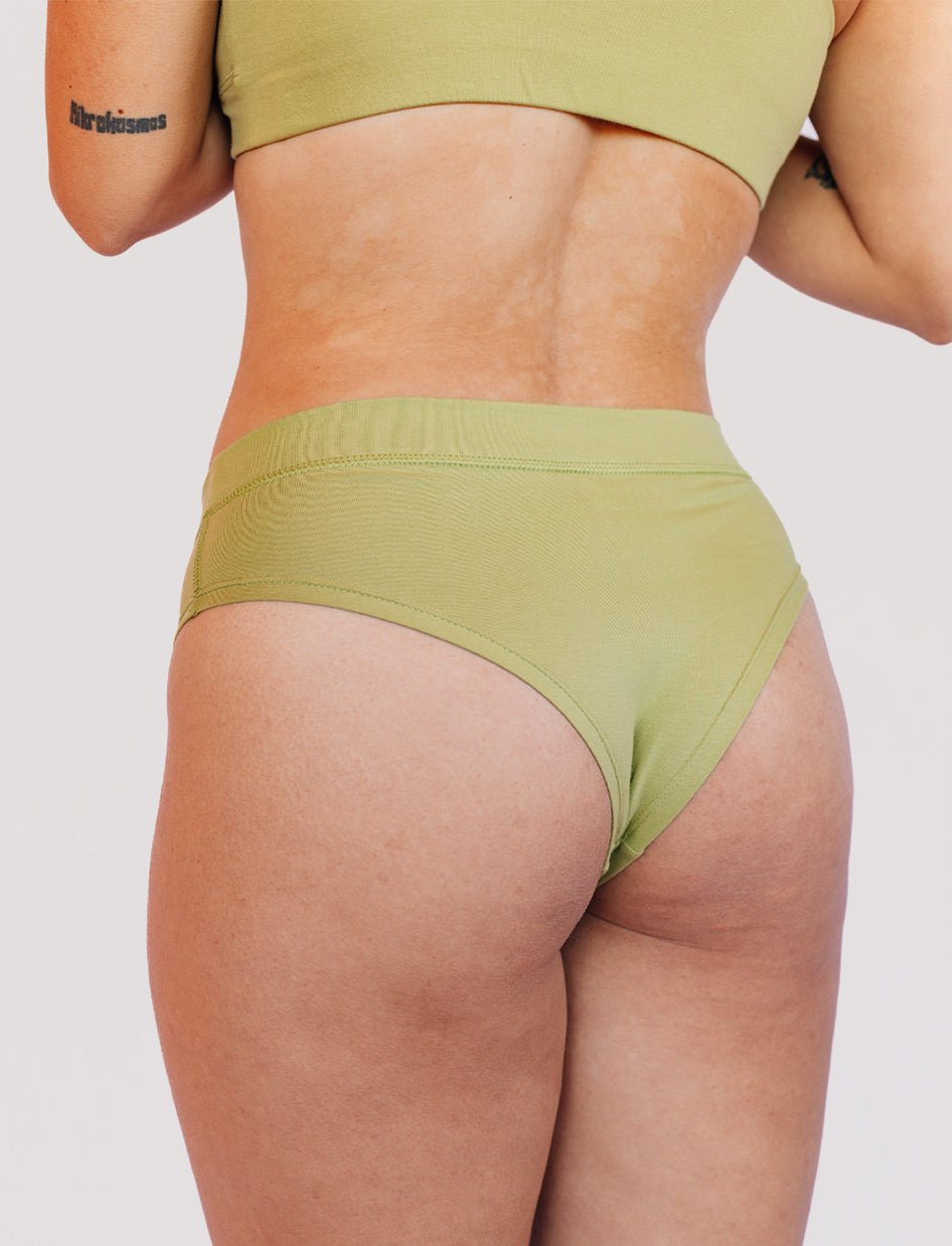 Calzón Algodón - Short Pistacho - Ria Underwear
