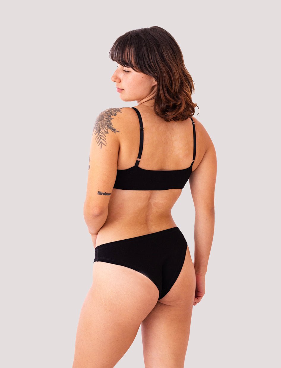 Calzon Bikini Negro - Ria Underwear