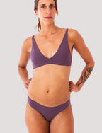 Calzon Tanga Malva - Ria Underwear