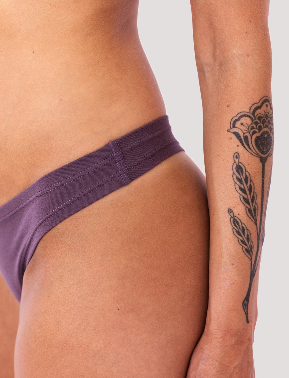 Calzon Tanga Malva - Ria Underwear