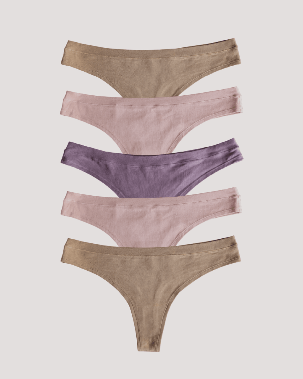 Pack Calzón Algodón Orgánico - Tanga - Ria Underwear