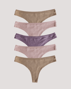 Pack Calzón Algodón Orgánico - Tanga - Ria Underwear